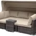 Диван-Трансформер AFINA плетеный из иск. ротанга AFM-320B Brown купить в Волжском