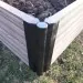 Угловой элемент поворотный, пластиковый от 60° до 300° для доски 300х30 мм из ДПК чёрный Holzhof купить в Волжском