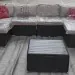 Диван-Трансформер AFINA модульный плетеный из иск. ротанга YR822D Brown/Beige купить в Волжском
