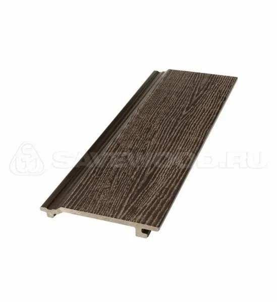 Сайдинг из дпк savewood sw-sorbus радиальный распил темно-коричневый купить в Волжском