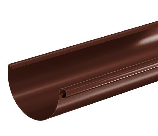 Водосток Aquasistem, система 150/100 - Водосточный желоб 3.00м RAL 8017 Коричневый купить в Волжском