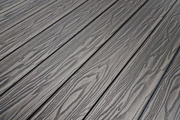 Террасная доска из ДПК Terrapol Смарт 3D Полнотелая без паза Черное дерево купить в Волжском