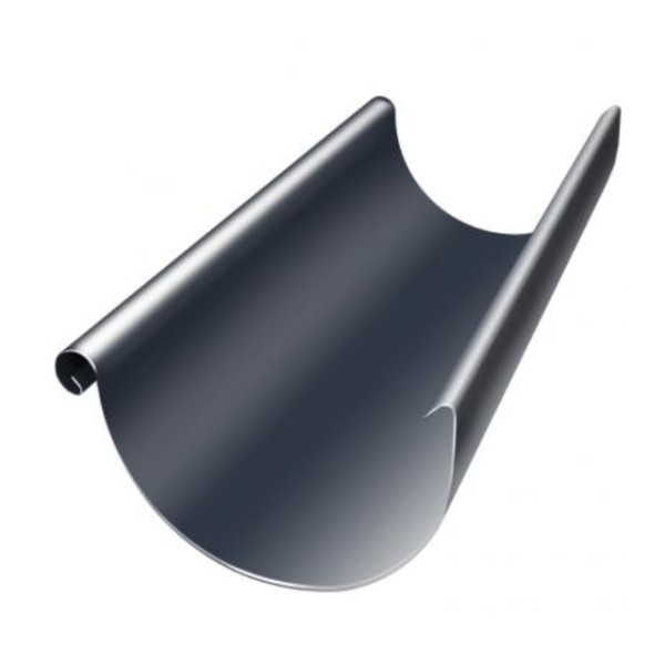Водосток Grand Line 125x90 – Желоб 3м RAL 7024 купить в Волжском