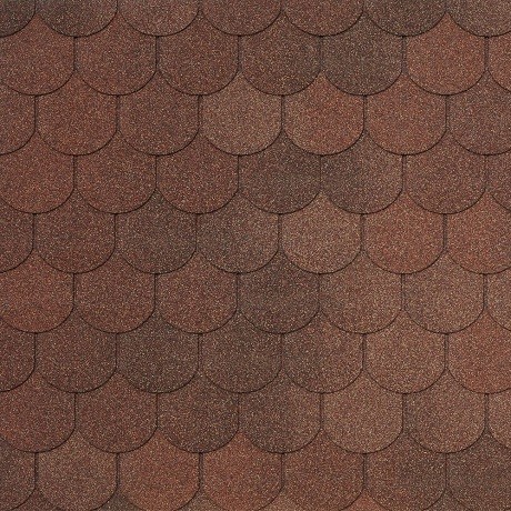 Гибкая черепица Tegola ASSISI terracotta 420 купить в Волжском