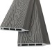 Заборная панель шип-паз EasyDecking Wood-Х 146х20 Серый купить в Волжском
