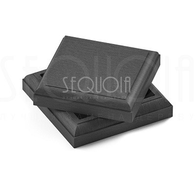 Комплект крышка/юбка для столба SEQUOIA GRAY купить в Волжском