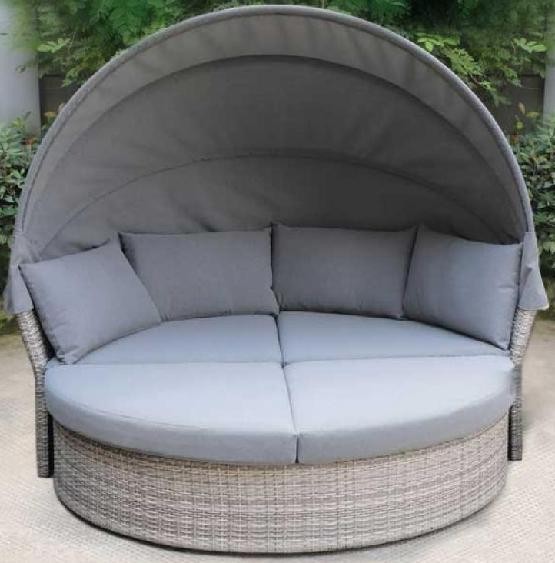 Диван-Трансформер AFINA плетеный из иск. ротанга AFM-325G Grey купить в Волжском