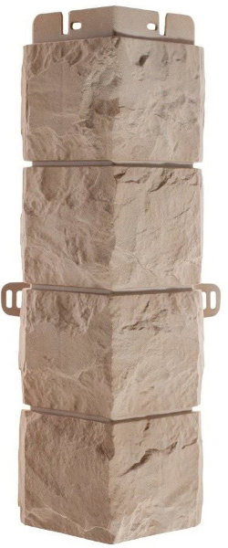 Фасадная панель Наружный угол фагот (талдомский), 0,45 х 0,13м (н) купить в Волжском