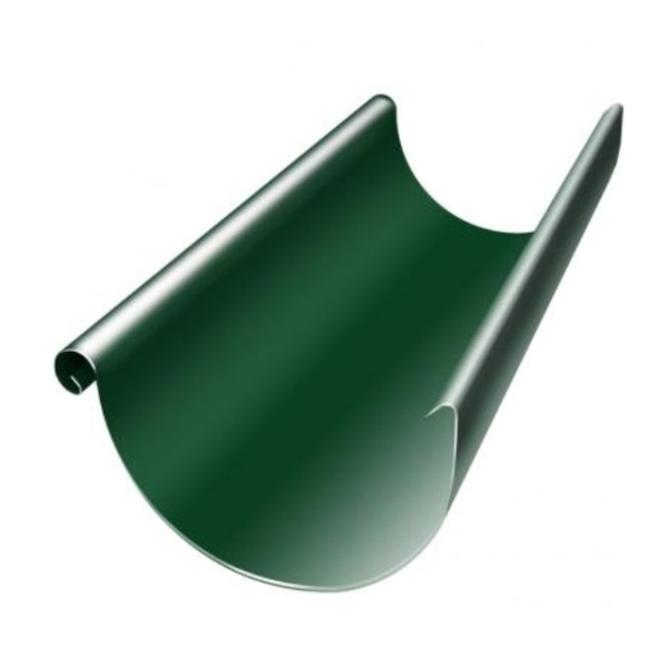 Водосток Grand Line 125x90 – Желоб 3м RAL 6005 купить в Волжском