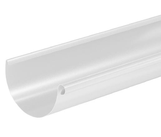 Водосток Aquasistem, система 125x90 - Водосточный желоб 3.00м RAL 9003 Белый купить в Волжском