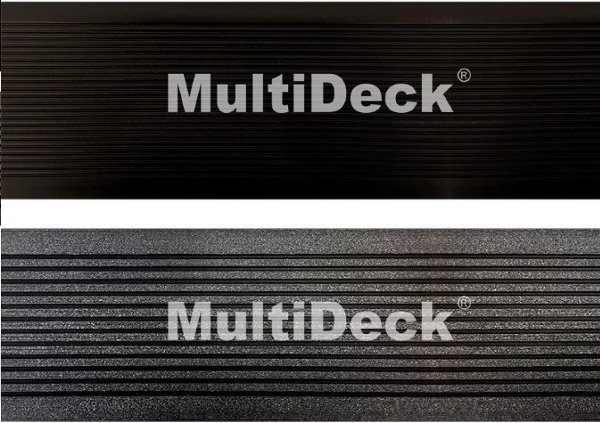 Террасная доска из ДПК MultiDeck  Черный бархат купить в Волжском