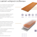 Фибросайдинг DECOVER 3600 x 190 x 8 мм Snow купить в Волжском