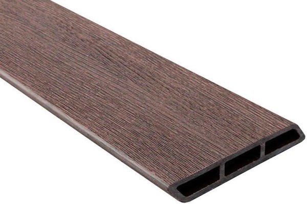 Доска Ромбус 3D ДПК Outdoor STORM BROWN коричневая микс купить в Волжском