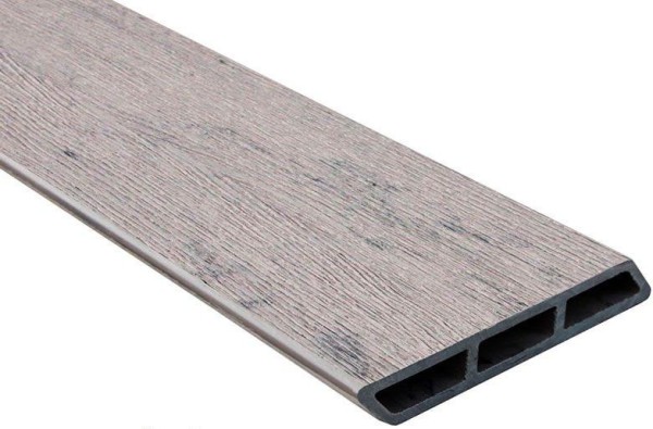 Доска Ромбус 3D ДПК Outdoor STORM GREY серая микс купить в Волжском