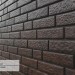 Фасадная панель Ю-Пласт Стоун Хаус Кирпич Коричневый купить в Волжском