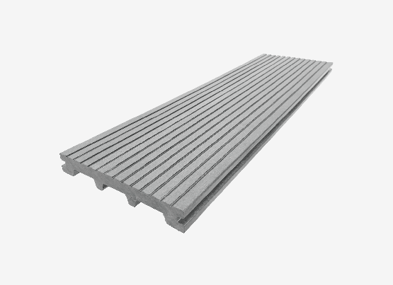 Террасная доска из ДПК RusDecking Unodeck Titanio - Серый купить в Волжском