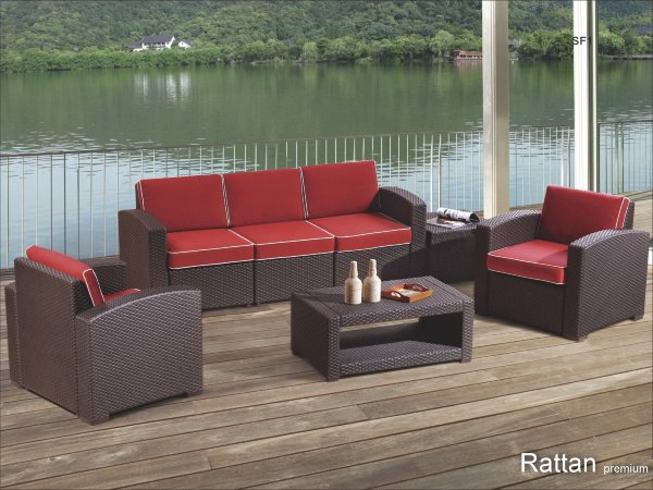 Уличные диваны и кресла коллекции Rattan Premium 5  купить в Волжском