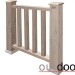 Ограждение из ДПК Outdoor Классик 3D STORM серый микс купить в Волжском