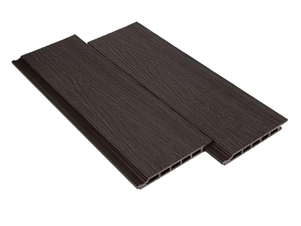 Фасадная панель из ДПК Deckart Vista 3D с текстурой дерева Махагон купить в Волжском