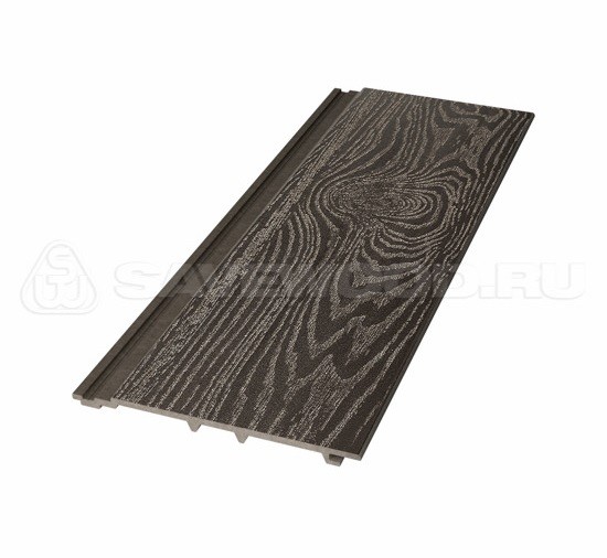 Сайдинг из дпк savewood sw-cedrus тангенциальный распил темно-коричневый купить в Волжском