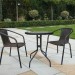 Комплект плетеной мебели AFINA из иск. ротанга Асоль-LR02 LRC-02/LRT-02-D60 Dark Brown купить в Волжском