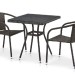 Комплект плетеной мебели AFINA из иск. ротанга T282BNT/Y137C-W53 Brown 2Pcs купить в Волжском