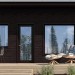 Фасадная панель FineBer, Скол - Тёмно коричневый купить в Волжском