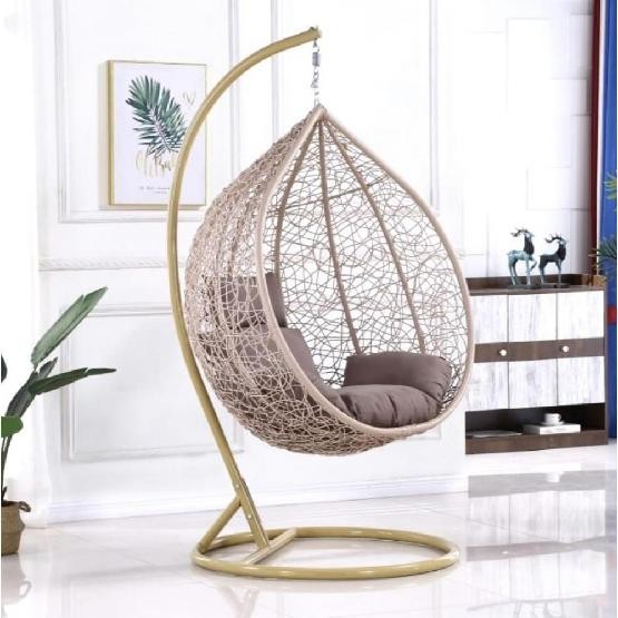 Кресло Подвесное из искусственного ротанга AFM-169A-XLB Beige купить в Волжском