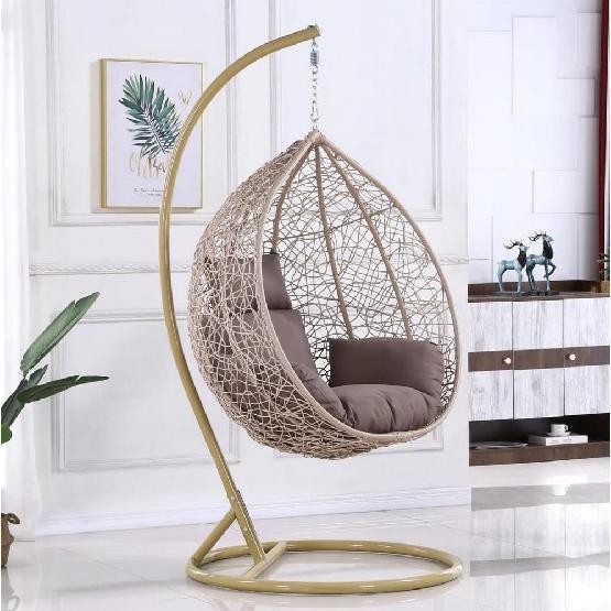 Кресло Подвесное из искусственного ротанга AFM-169A-LB Beige купить в Волжском
