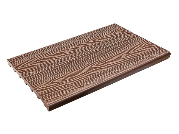 Ступень полнотелая из ДПК Deckart Step 3D Махагон купить в Волжском