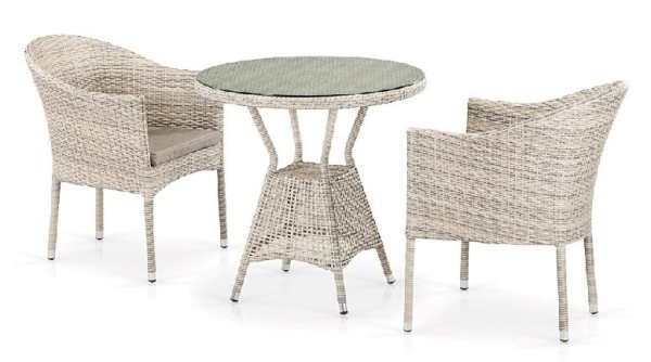 Комплект плетеной мебели AFINA из иск. ротанга T705ANT/Y350-W85 Latte 2Pcs купить в Волжском