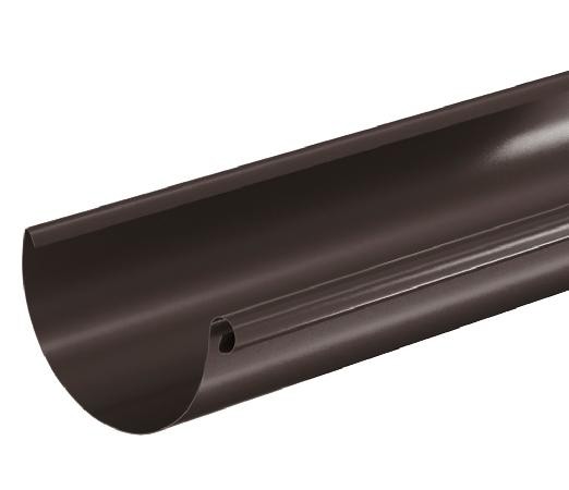 Водосток Aquasistem, система 150/100 - Водосточный желоб 3.00м RR 32 Тёмно Коричневый купить в Волжском
