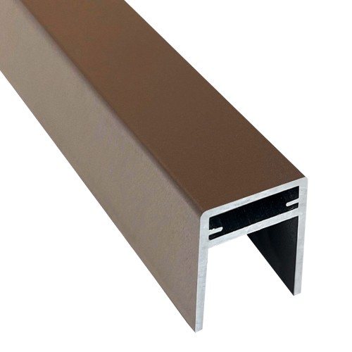 П-профиль Алюминиевый EasyDecking 35x25 Венге купить в Волжском