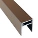 П-профиль Алюминиевый EasyDecking 35x25 Венге купить в Волжском