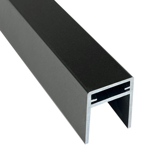 П-профиль Алюминиевый EasyDecking 35x25 Черное дерево купить в Волжском