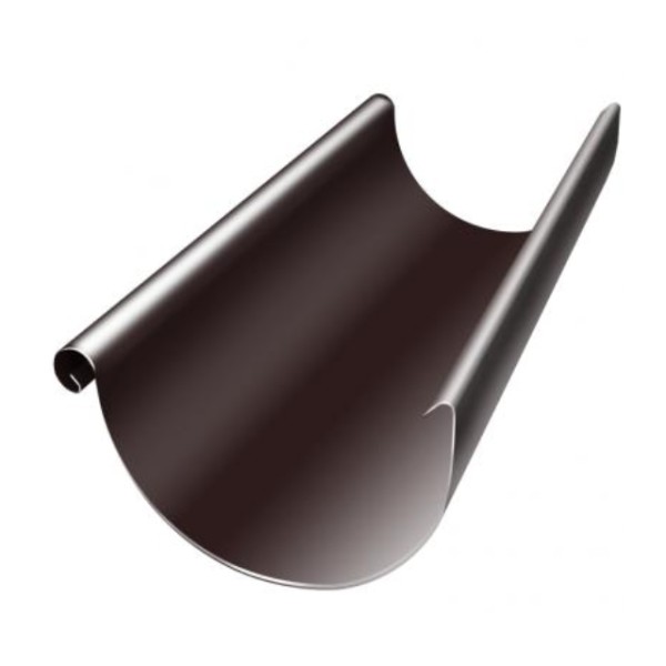 Водосток Grand Line 125x90 – Желоб 3м RAL 8017 купить в Волжском