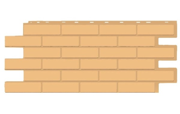 Фасадная панель T-Siding Кирпич Модерн Эко Крем купить в Волжском