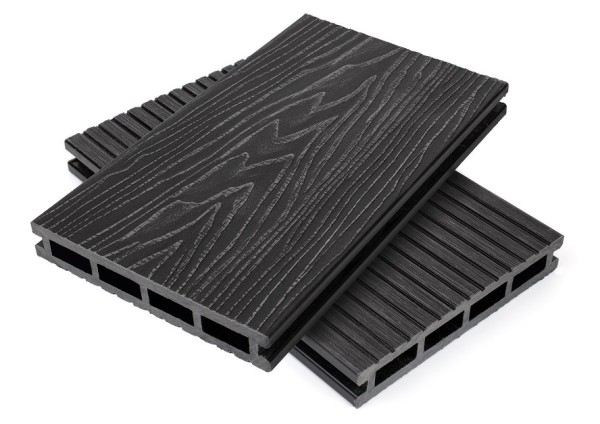 Террасная доская ДПК NanoWood Nature 3D пустотелая Графит купить в Волжском