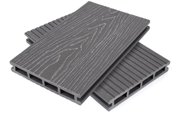 Террасная доская ДПК NanoWood Nature 3D пустотелая Серый купить в Волжском