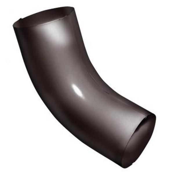 Водосток Grand Line 125x90 – Колено трубы RAL 8017 купить в Волжском