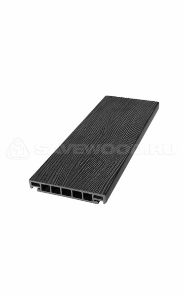 Террасная доска из ДПК SW Salix (S) (R) черный купить в Волжском