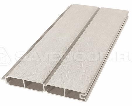 Заборный профиль из ДПК Savewood SW Agger матовый бежевый купить в Волжском